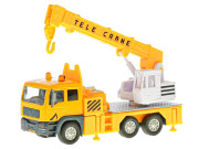 Kids Globe Traffic žeriav 15 cm na spätný chod so svetlom a zvukom