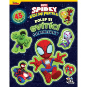 Dolep si svietiace samolepky Spidey