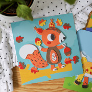 Penové obrázky Lesné zvieratká 3+