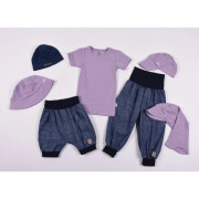 Nohavice rastúce denim vzor Little Angel