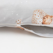 2-dielne posteľné obliečky Sweet teddy bear 90/120 cm grey New Baby