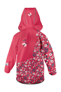 Softshellová bunda detská Lienky červená Wamu