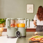 Multifunkčný prístroj Nutribaby Glass Celadon Green Babymoov