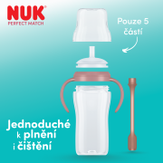 Fľaštička na učenie so slamkou Perfect Match 260 ml Nuk