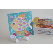 Maľovanie prstovými farbami Zvieratká Créa Lign