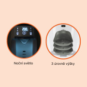 Prístroj na prípravu dojčenského mlieka Babyccino White Zopa