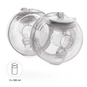 Odsávačka materského mlieka Double Hands-free Gentle Flow Kinderkraft