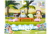 Zábava na kolobežke Bluey a Bingo