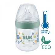 For Nature fľaša s kontrolou teploty 150 ml Nuk