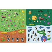 Veľká samolepková knižka Peppa má rada zvieratká