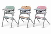 Kinderkraft Stolička jedálenská 3v1 Premium Livy