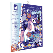 Kreatívna sada Mini Jednorožce Vyškrabovanie a Lapač slnka Atelier Janod