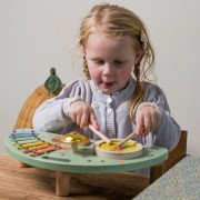 Playful Wood drevený hudobný stolček 3 ks