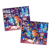 Kreatívna sada Atelier Mini Trblietavé obrázky Magická škola Janod