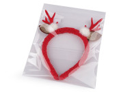 Čelenka do vlasov vianočná / párty