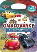 Omaľovánky so samolepkami Autá