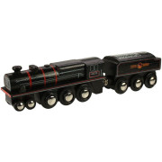 Drevená replika lokomotívy Black 5 engine Bigjigs Rail