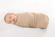 Mušelínová zavinovačka tesná 120 x 80 cm Babymatex