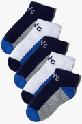 Ponožky chlapčenské 5pack, Minoti, 13sock 26, Chlapec Veľ. 33/34