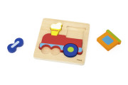 Drevené puzzle Mašinka Viga