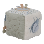 Kocka textilná s aktivitami zajačik Miffy Lucky Leaves Little Dutch