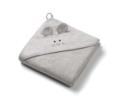 Detská osuška s kapucňou babyono 100x100 cm Králik
