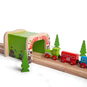 Dvojitý železničný tunel Bigjigs Rail