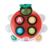 Hudobná lienka Alphabet & Colors Infantino