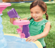 Špirálovitý vodný stôl - ružový