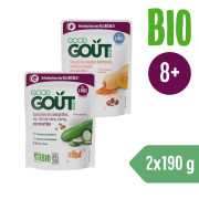 Good Gout BIO Kapsičky novej chute (2×190 g)