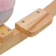 Hojdacia hračka s melódiou Unicorn pink Baby Mix