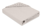 Mušelínové prestieradlo s gumou 58 x 110 x 8 cm béžovej BabyMatex
