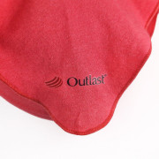 Šatka tenká šilt Outlast®s UV faktorom 50+ jahodové/jahodové kvietky