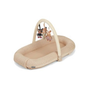 Hniezdočko s hrazdičkou Beige Carlo Baby