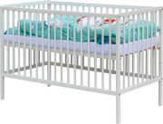 Detská postieľka s kompletnou výbavou 120 x 60 cm - Ľady Scarlett