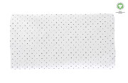 Prestieradlo napínacie s gumičkou BIO Black Dots 60x120 cm Motherhood