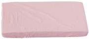Prestieradlo do postieľky - Scarlett Jersey - 120 x 60 cm - ružová