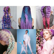 Pletený vrkôčik Jumbo 60 cm FunCo