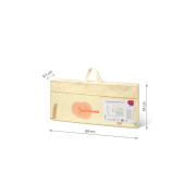 Podložka penová edukačná XPE pena 180x200 cm Zvieratká BABYONO