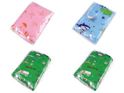 Detská pláštenka s obrázkami zelená