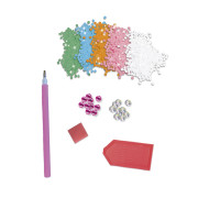 Kreatívna súprava Mini Džungľa v noci Štrasové kamienky Janod Atelier