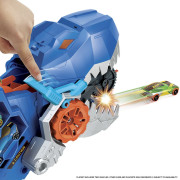 Hot Wheels city T-Rex ťahač so svetlami a zvukmi