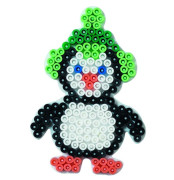 Podložka na zažehľovacie korálky Hama Malý tučniak MIDI