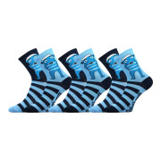 Ponožky detské Lichožrúti K s obrázkom Hihlíka (3 páry)