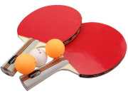 Rakety ping pong set + 3 loptičky