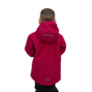 Detská zimná softshellová bunda s baránkom Lamb Red Esito