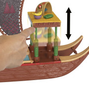 Garland set malá bábika Vaiana a transformujúca sa loď Mattel