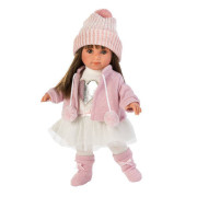 Realistická bábika Lucia s mäkkým látkovým telom 40 cm Llorens