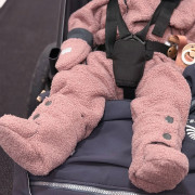 Capáčky Teddy fleece double Cyclamen pink ružová Esito