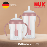 Fľaštička na učenie so slamkou Perfect Match 260 ml Nuk